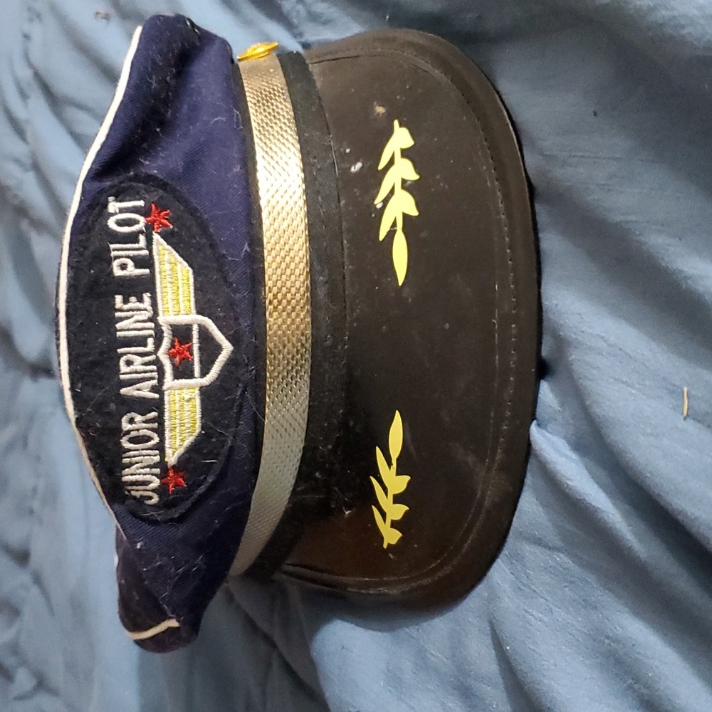 Jr airplane pilot hat